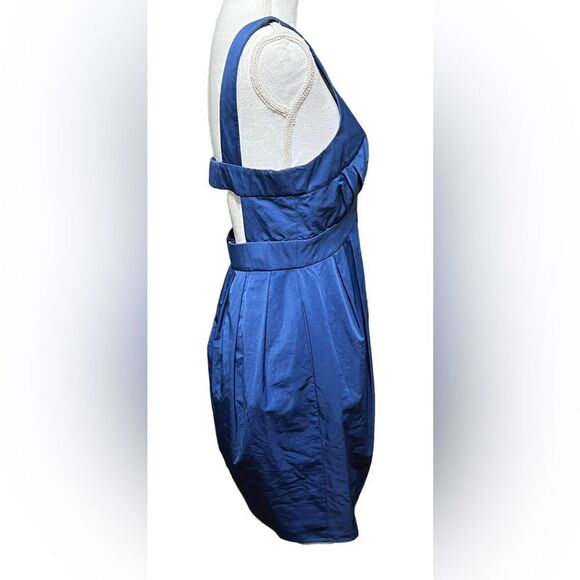 All Saints spitalfields blue Temptress dress 12 - Picture 6 of 7
